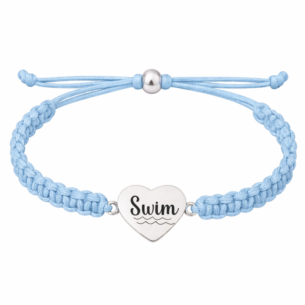 Swim Heart Connector Bracelet