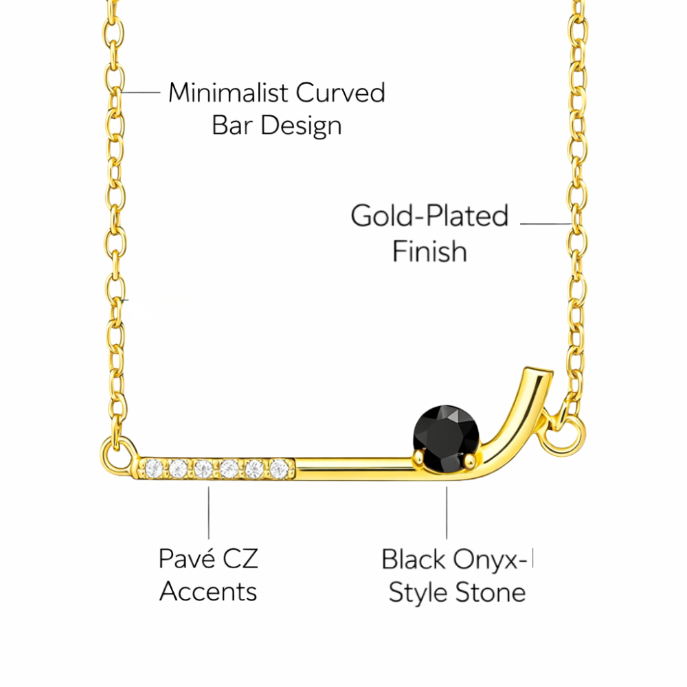 Ice Hockey Connector Necklace