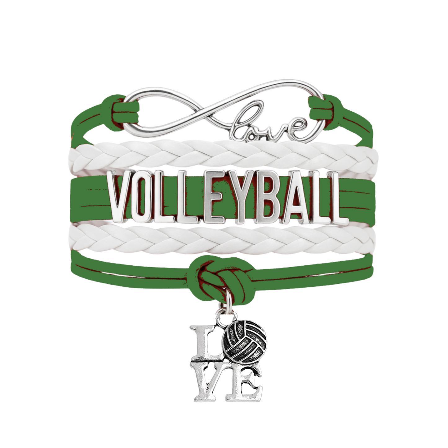 Volleyball Love Bracelet - Pick Your Team Colors