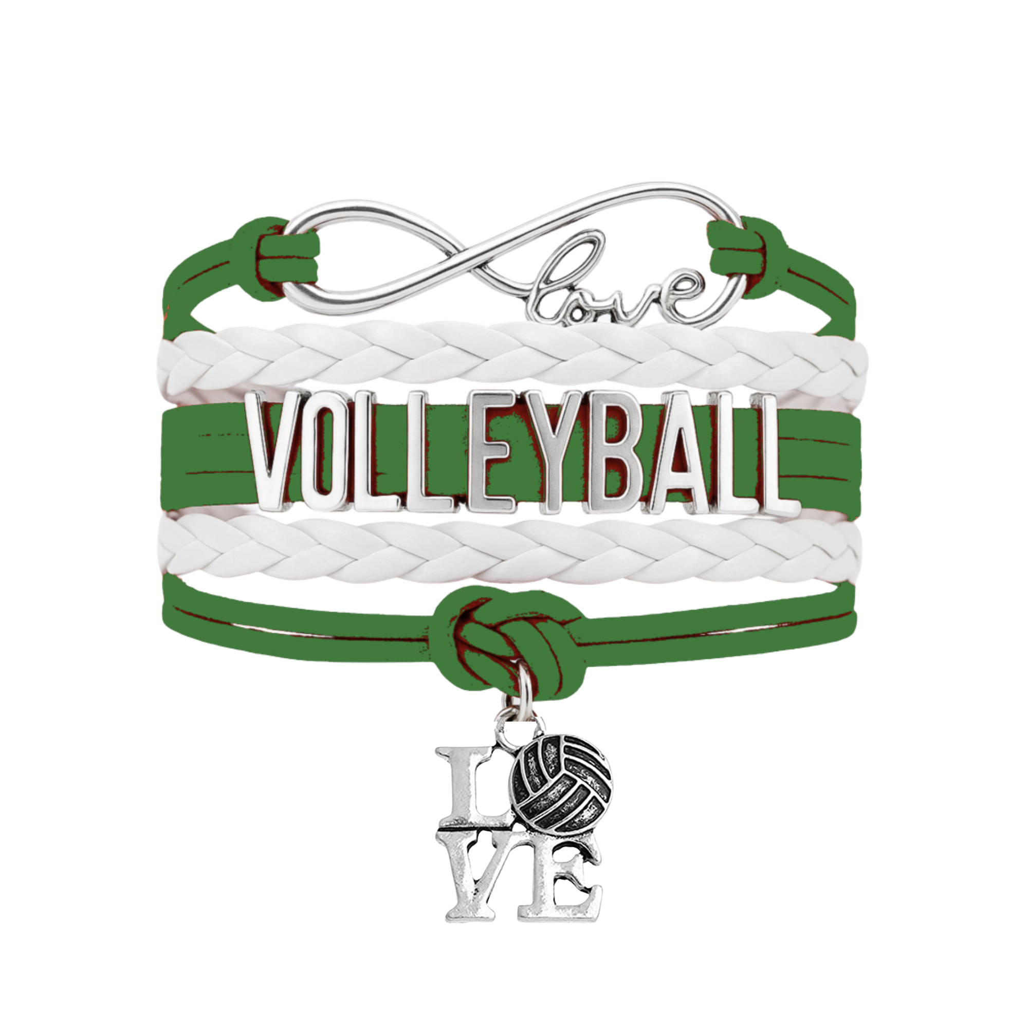 Volleyball Love Bracelet - Pick Your Team Colors