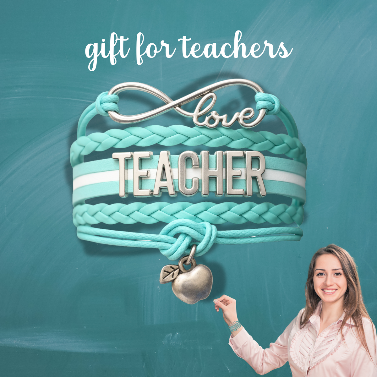 Teacher Infinity Bracelet