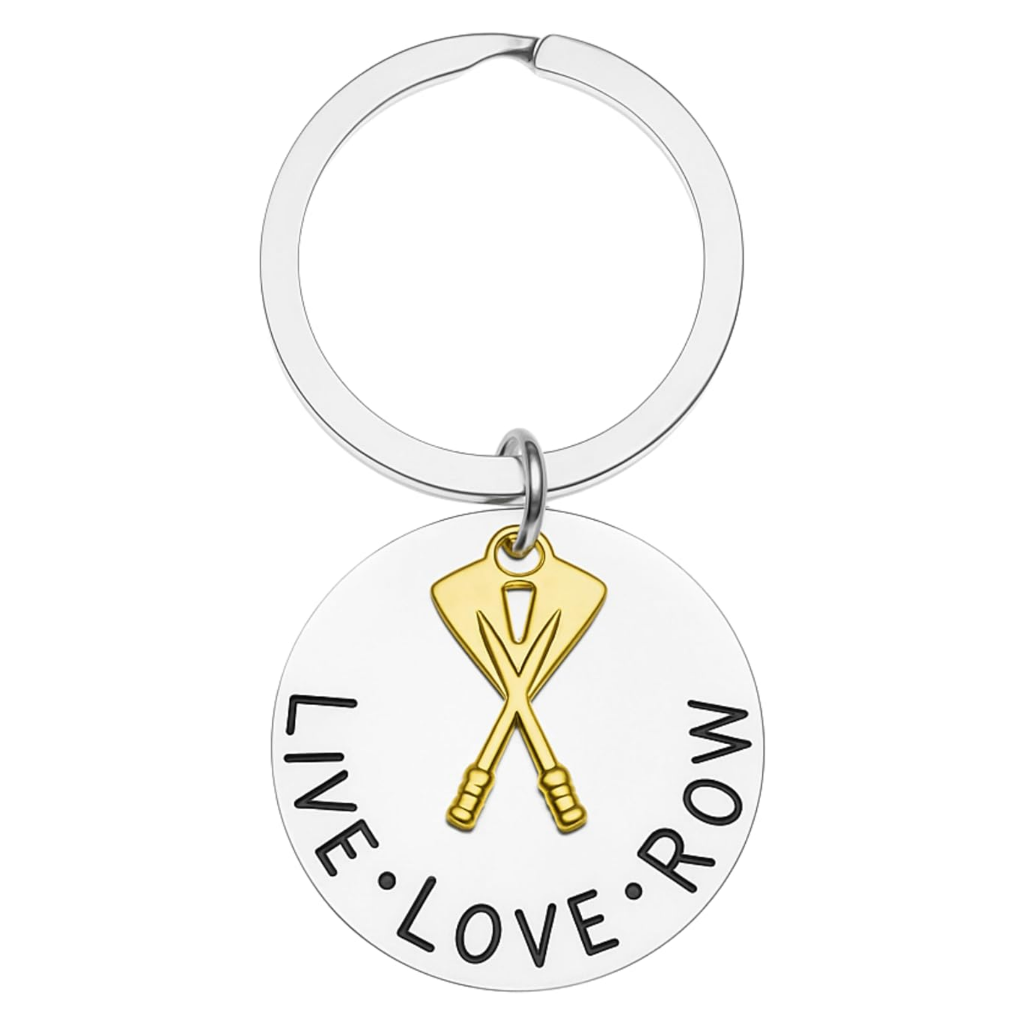Crew Rowing Keychain - Live Love Row