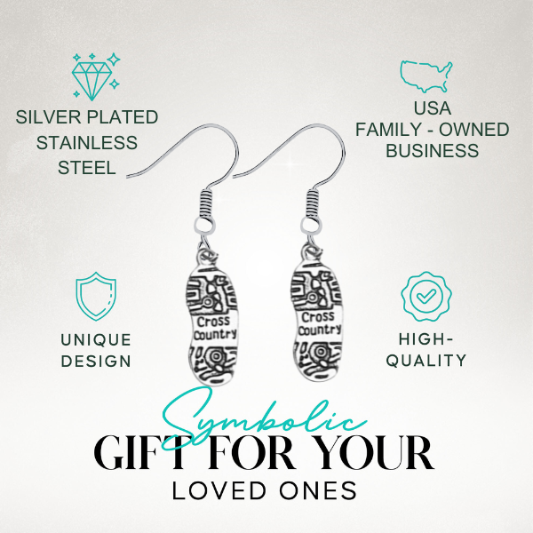 Cross Country Dangle Earrings