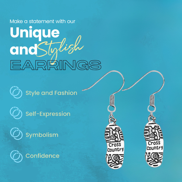 Cross Country Dangle Earrings