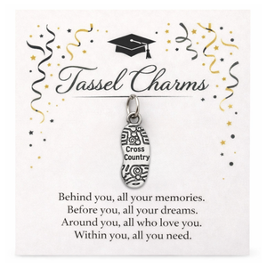Running Graduation Tassel Charm