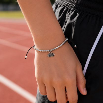 Cross Country XC Beaded Adjustable Bracelet
