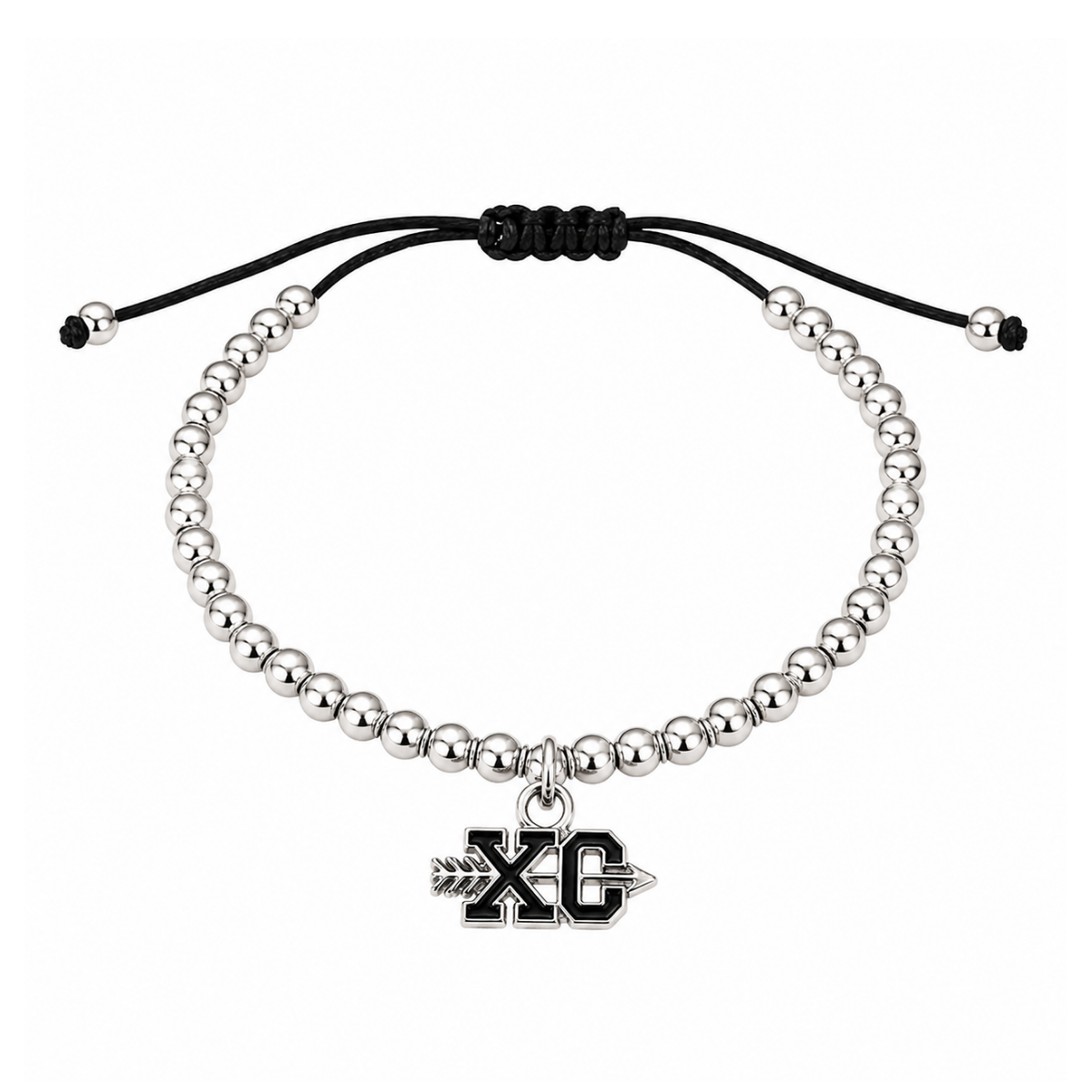 Cross Country XC Beaded Adjustable Bracelet