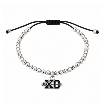 Cross Country XC Beaded Adjustable Bracelet