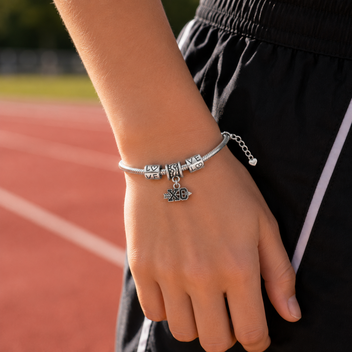 Cross Country XC Chain Adjustable Bracelet