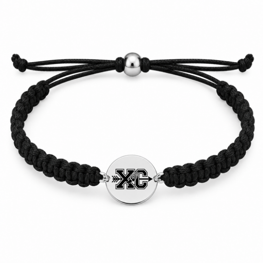 Cross Country Stainless Steel Rope Bracelet