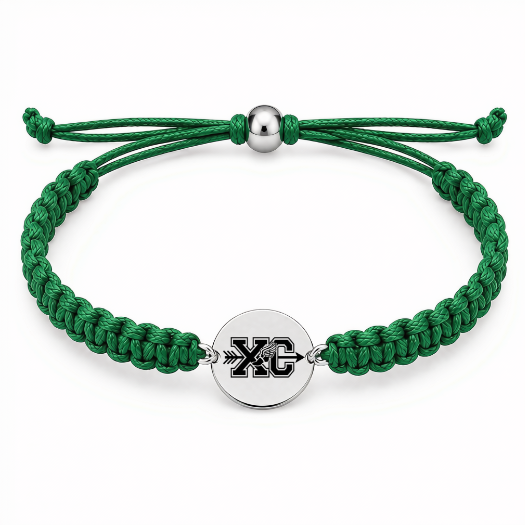 Cross Country Stainless Steel Rope Bracelet