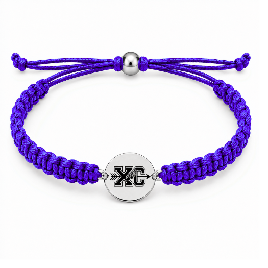 Cross Country Stainless Steel Rope Bracelet
