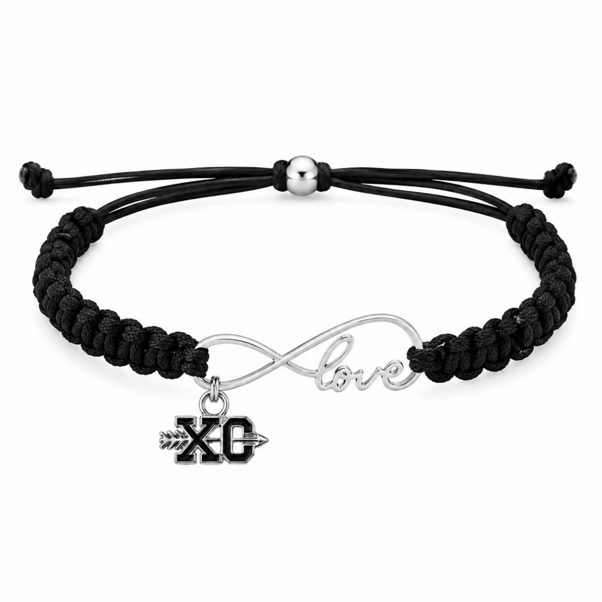 Cross County Love Infinity Rope Bracelet - Pick Color