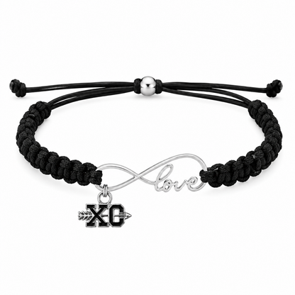 Cross County Love Infinity Rope Bracelet - Pick Color