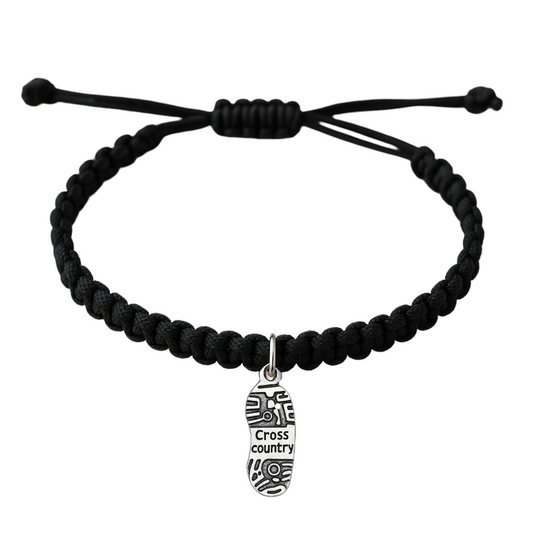 Cross Country Adjustable Rope Bracelet