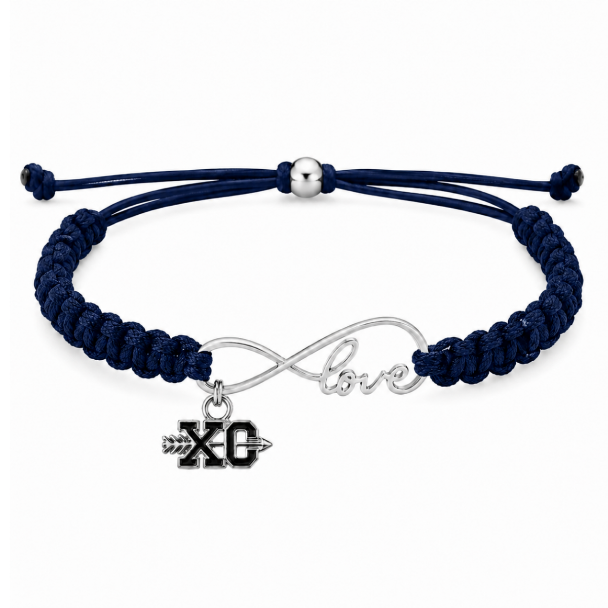 Cross County Love Infinity Rope Bracelet - Pick Color