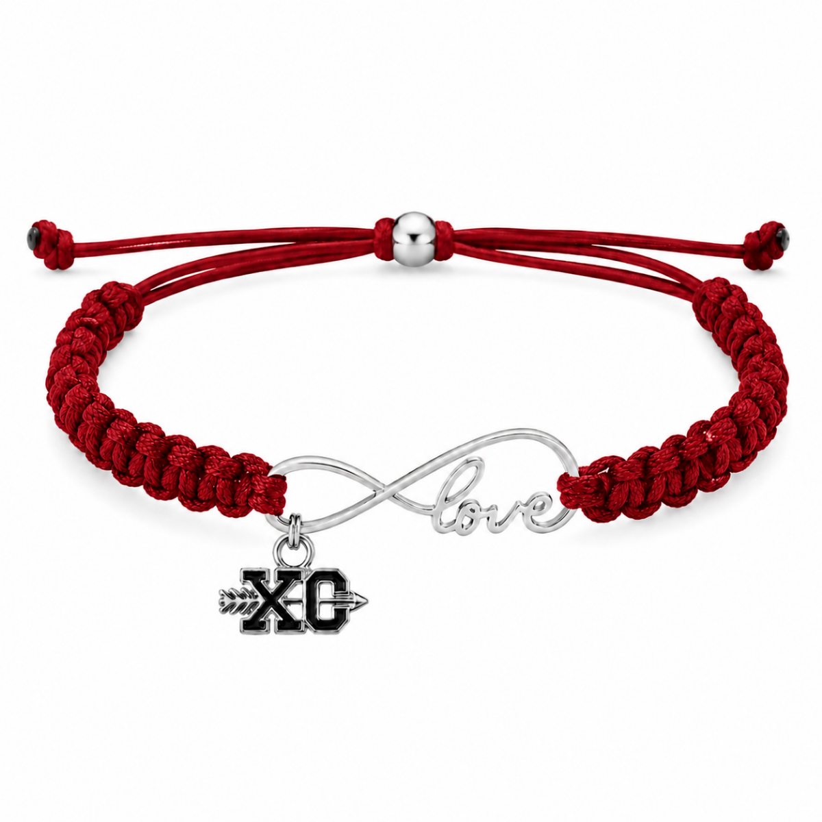 Cross County Love Infinity Rope Bracelet - Pick Color