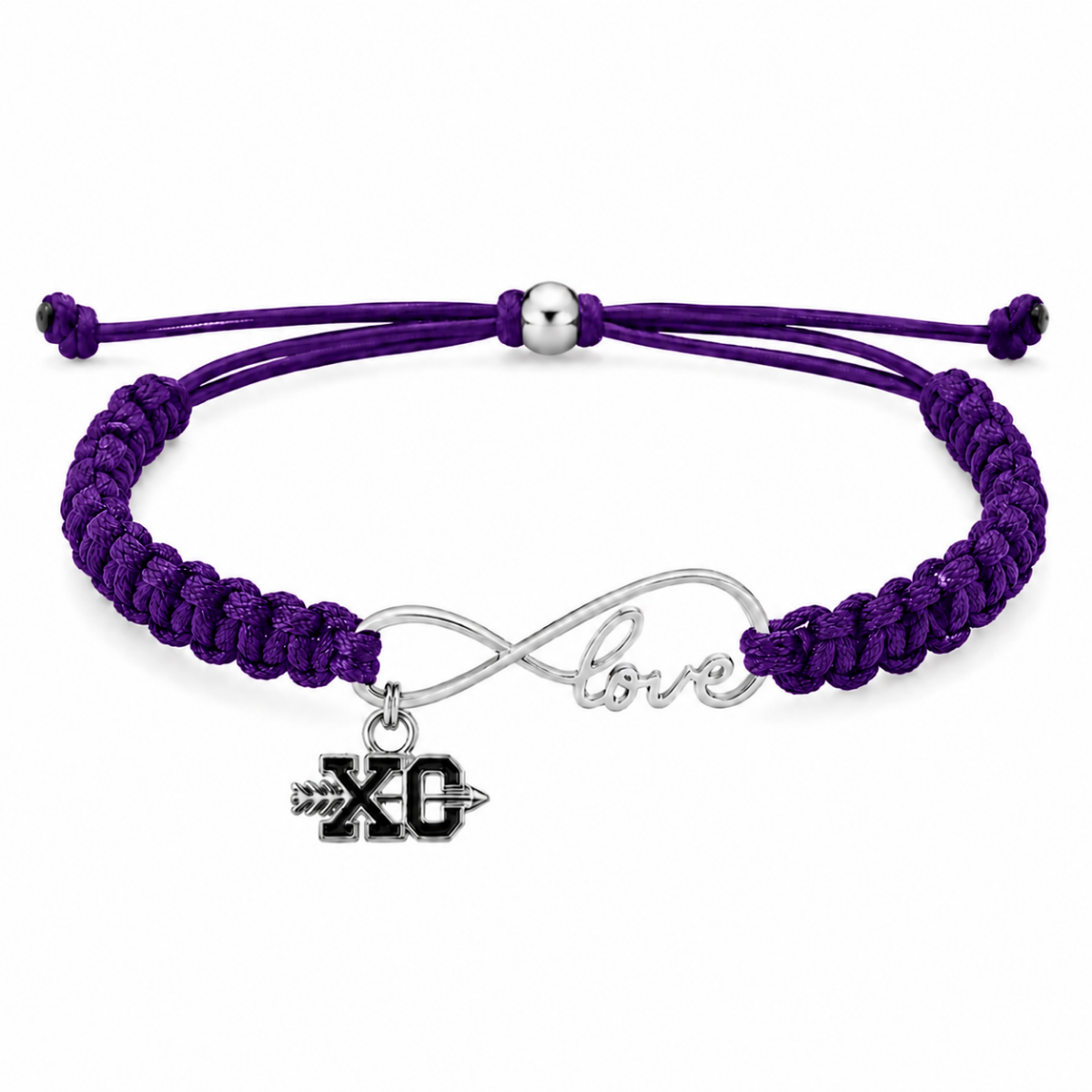 Cross County Love Infinity Rope Bracelet - Pick Color
