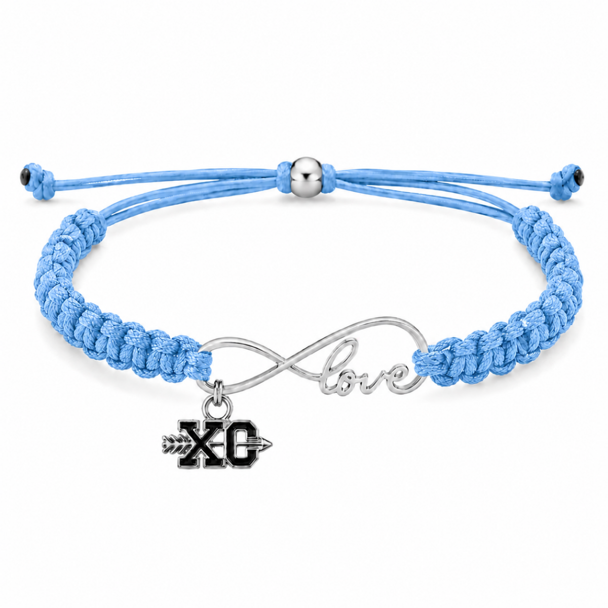 Cross County Love Infinity Rope Bracelet - Pick Color