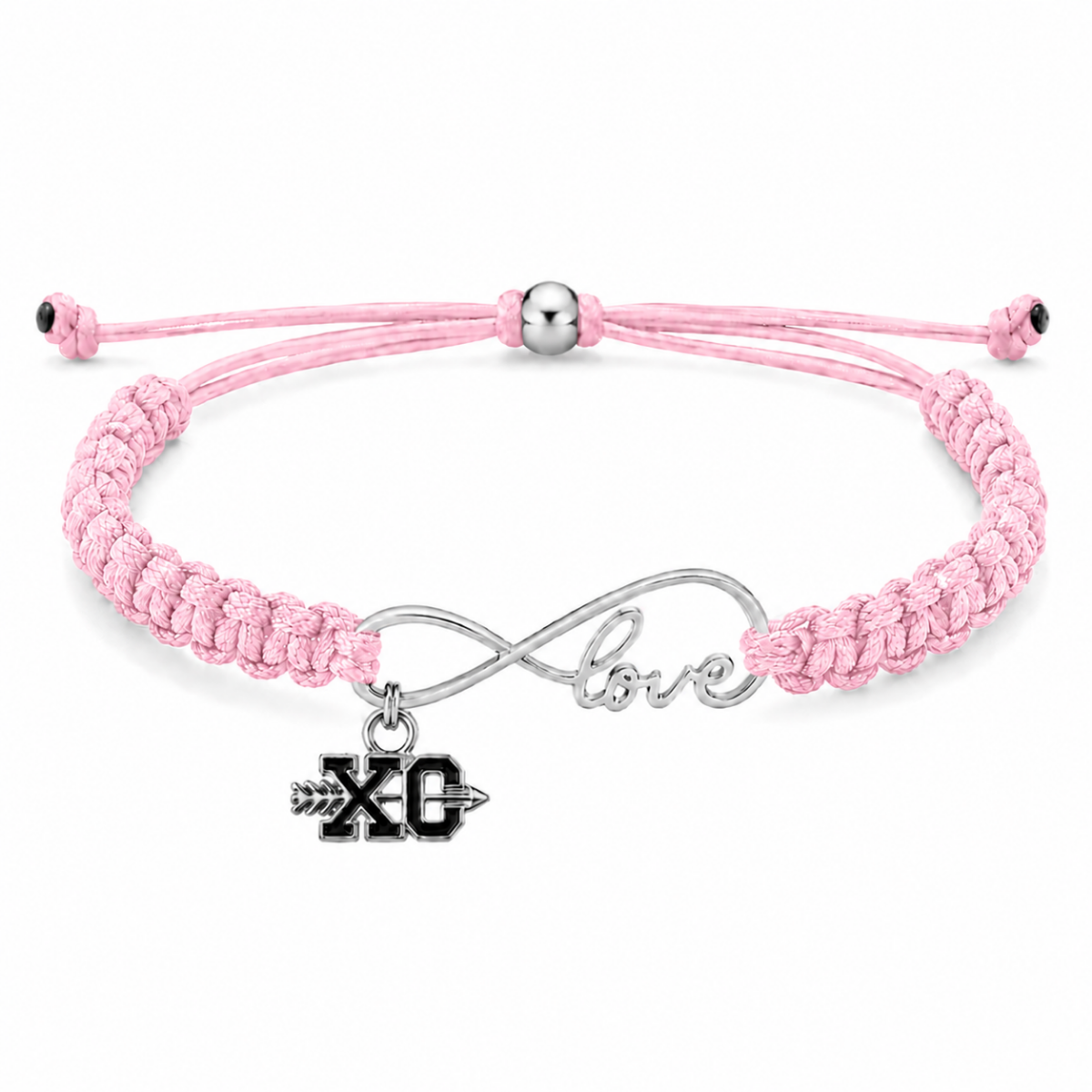 Cross County Love Infinity Rope Bracelet - Pick Color