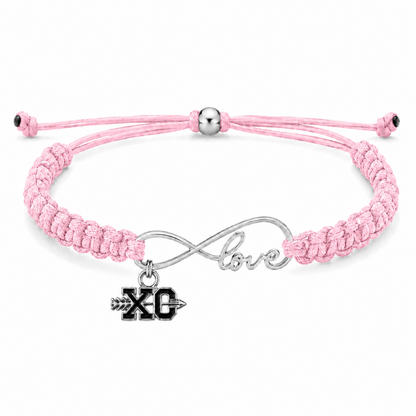 Cross County Love Infinity Rope Bracelet - Pick Color