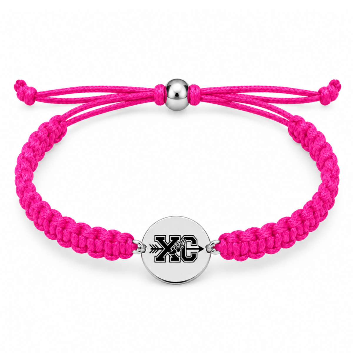 Cross Country Stainless Steel Rope Bracelet
