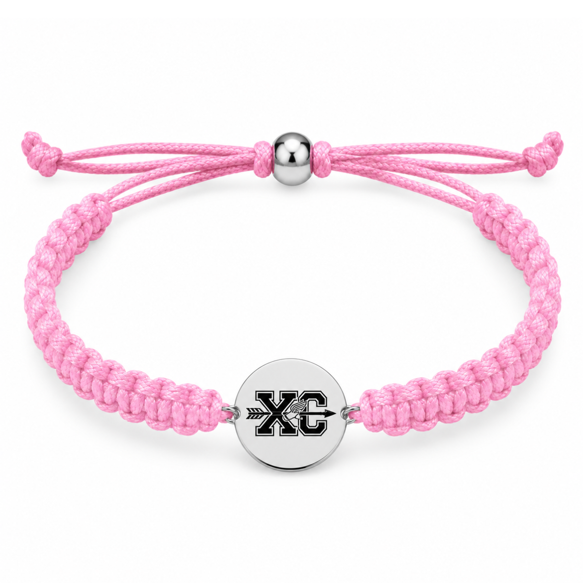 Cross Country Stainless Steel Rope Bracelet