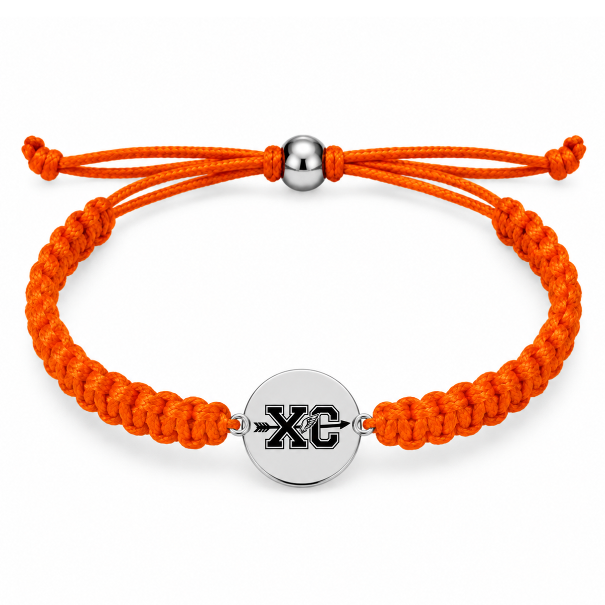 Cross Country Stainless Steel Rope Bracelet