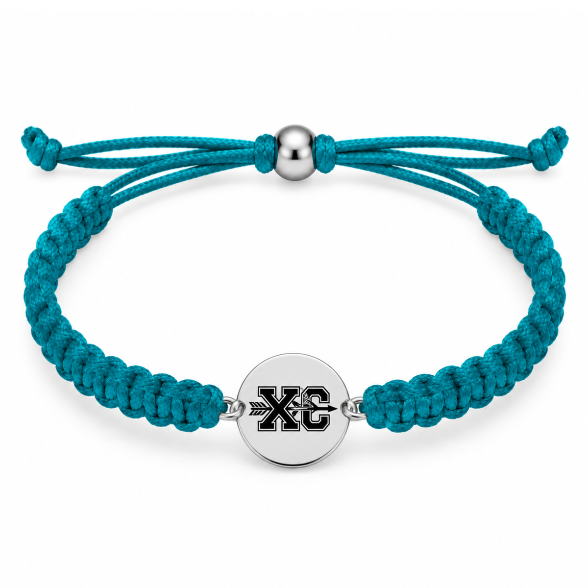 Cross Country Stainless Steel Rope Bracelet