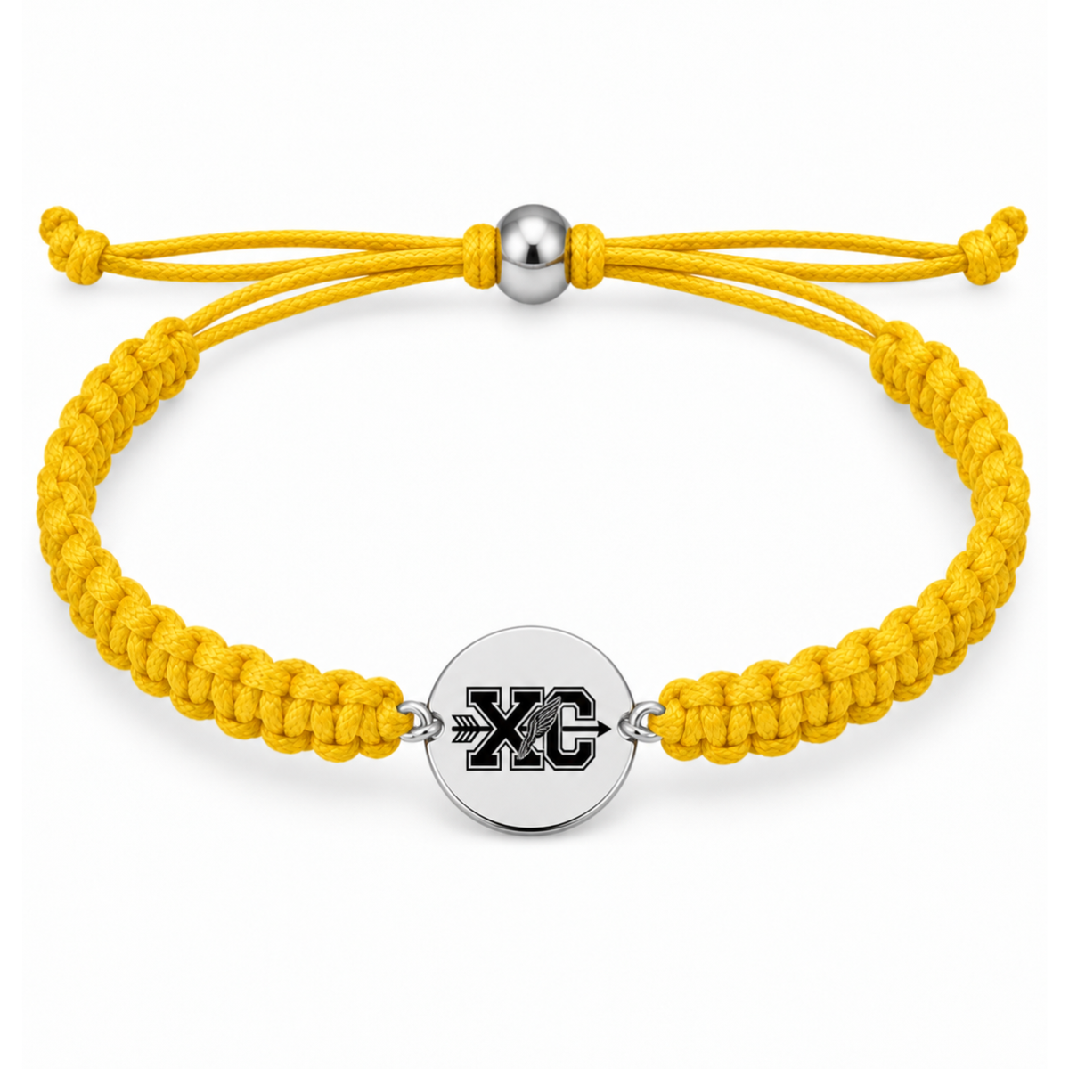 Cross Country Stainless Steel Rope Bracelet