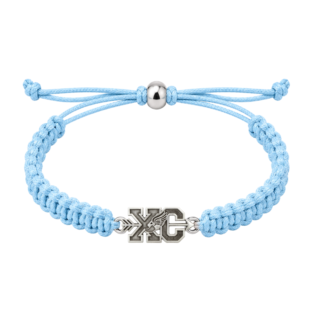 Cross country XC Rope Bracelet