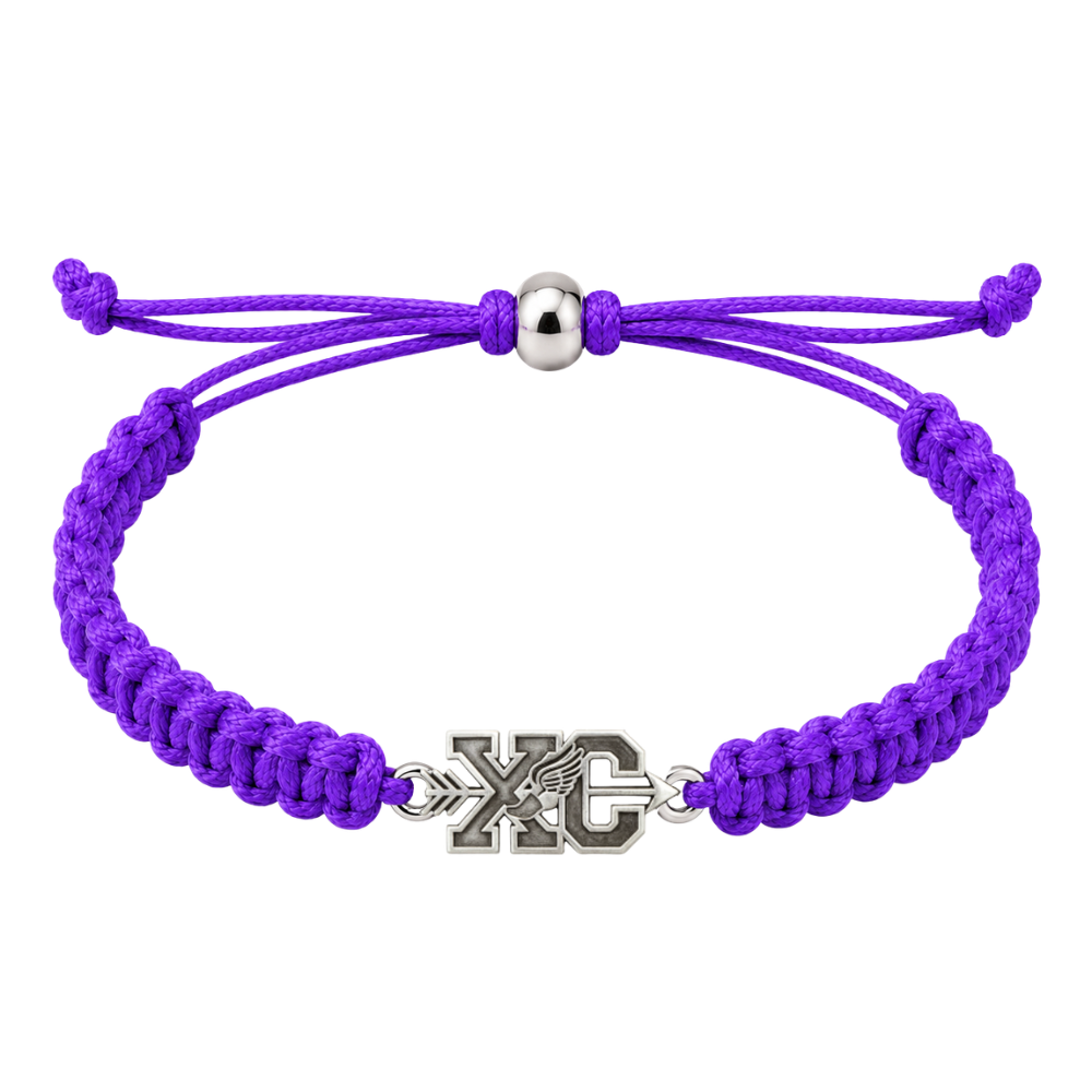 Cross country XC Rope Bracelet