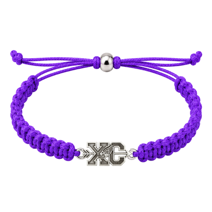 Cross country XC Rope Bracelet