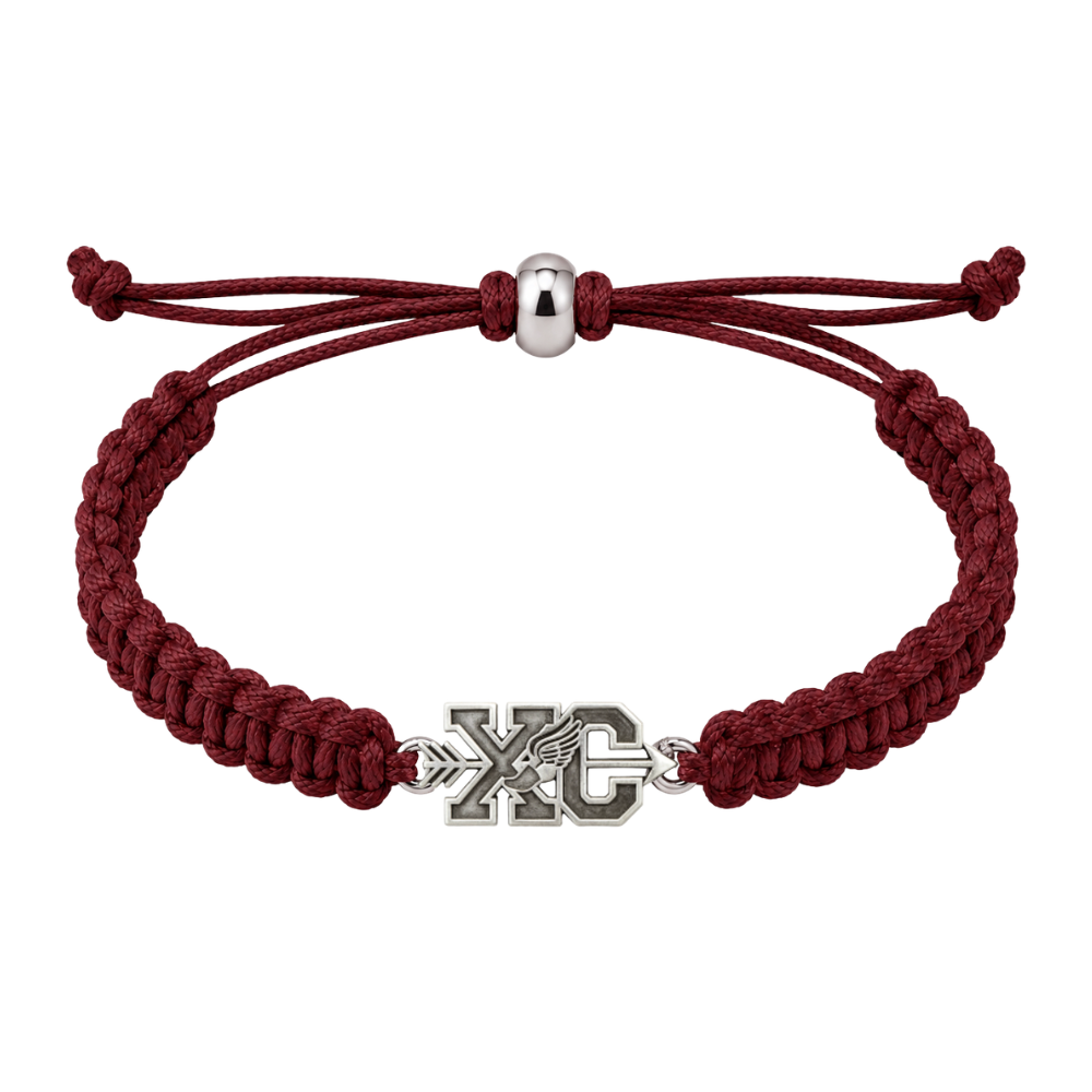Cross country XC Rope Bracelet