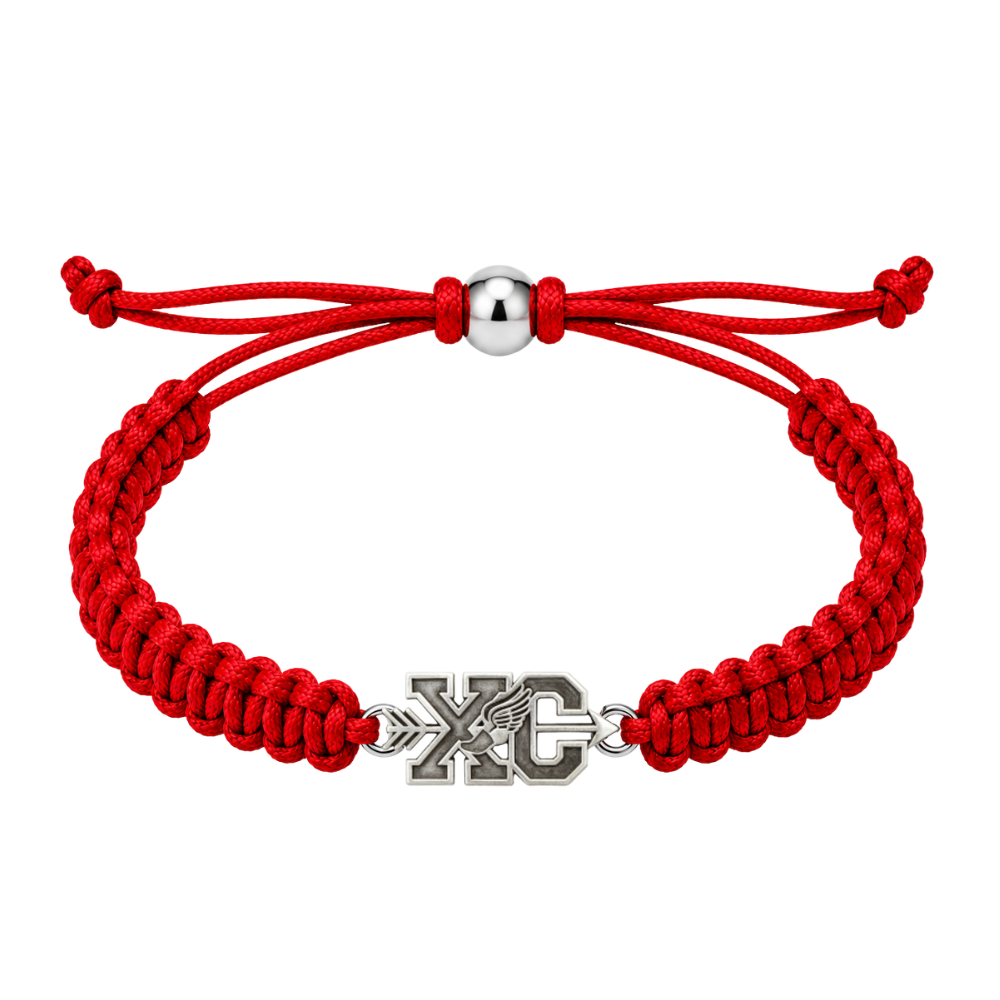 Cross country XC Rope Bracelet