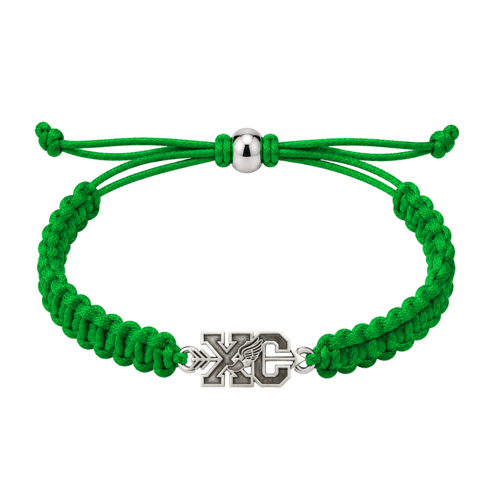 Cross country XC Rope Bracelet