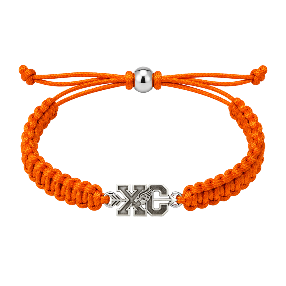 Cross country XC Rope Bracelet