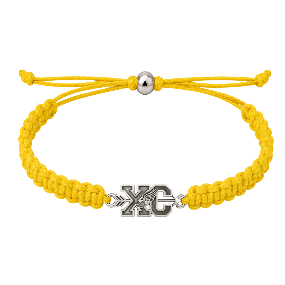 Cross country XC Rope Bracelet