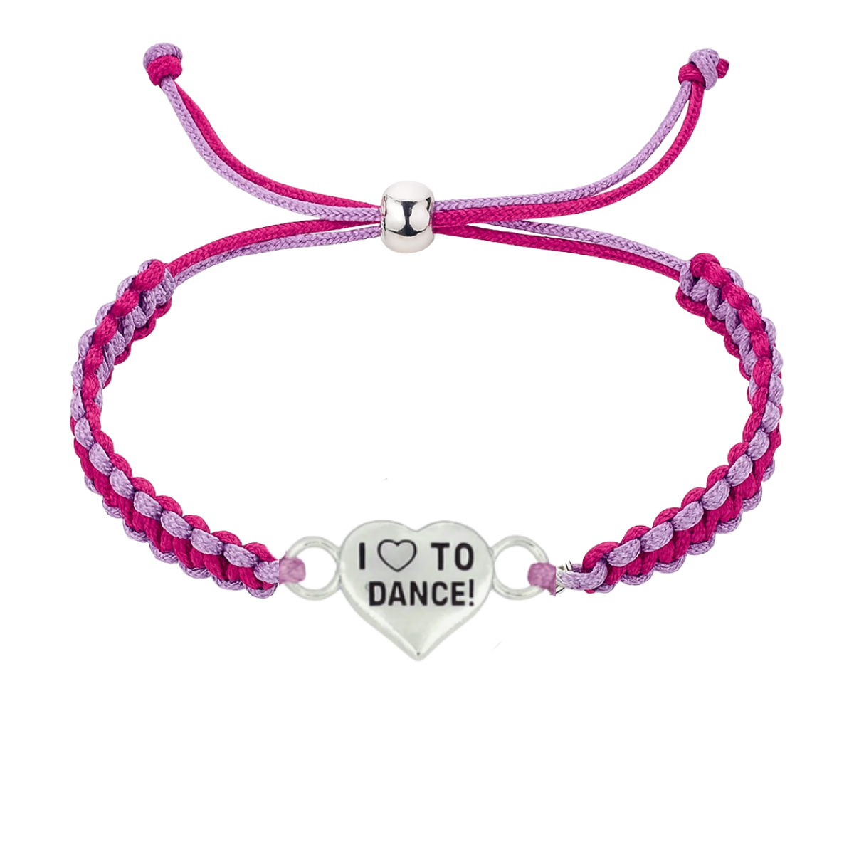 Love to Dance Heart Rope Bracelet