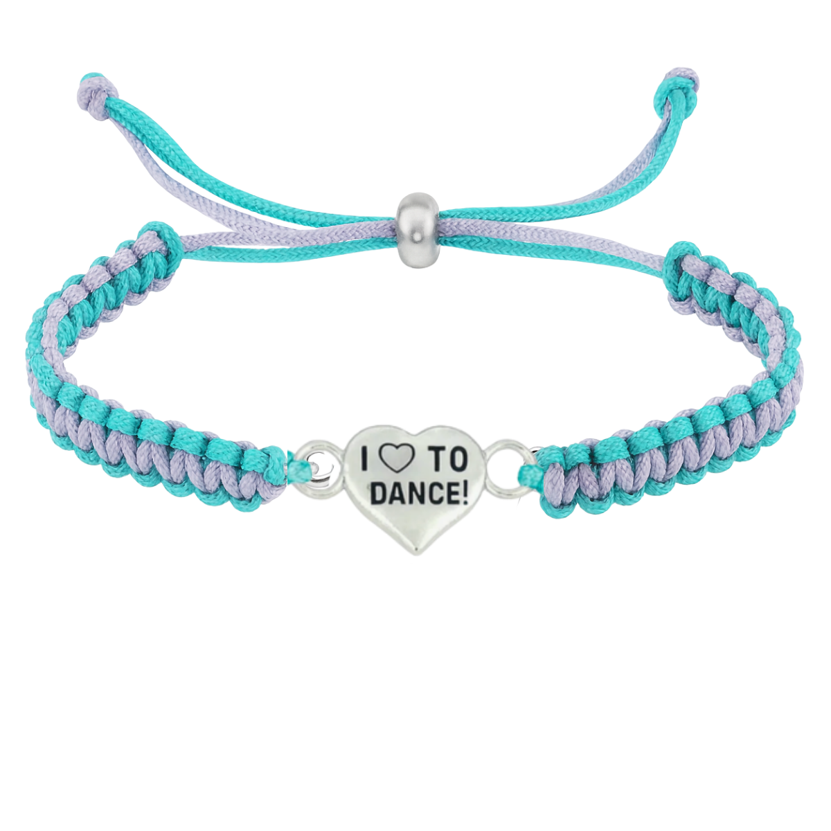 Love to Dance Heart Rope Bracelet