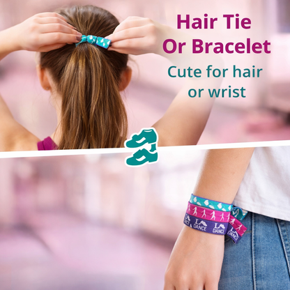 Tap Dance Hair Ties