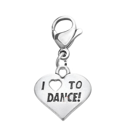 Dance Clip On Zipper Pull