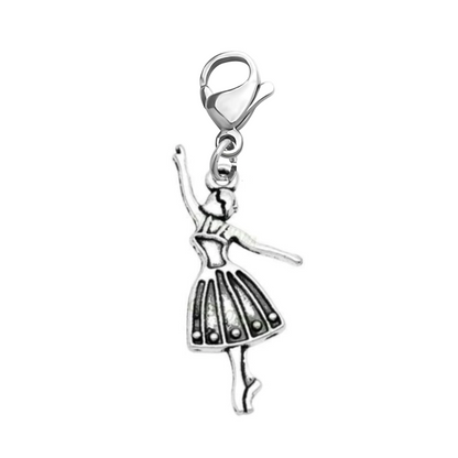 Dance Clip On Zipper Pull