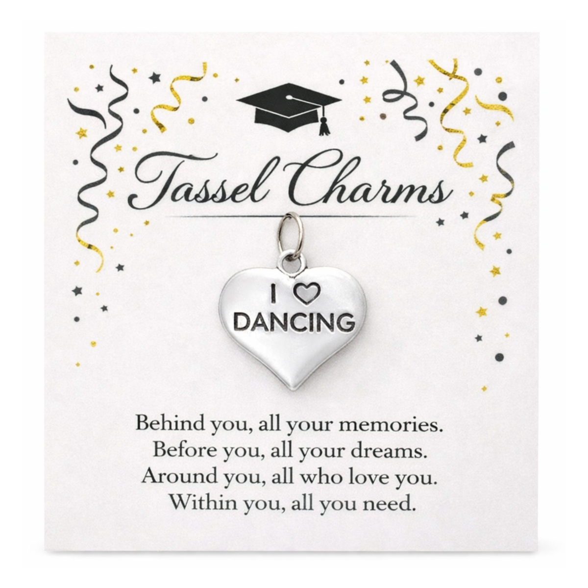 Dance Graduation Tassel Charm