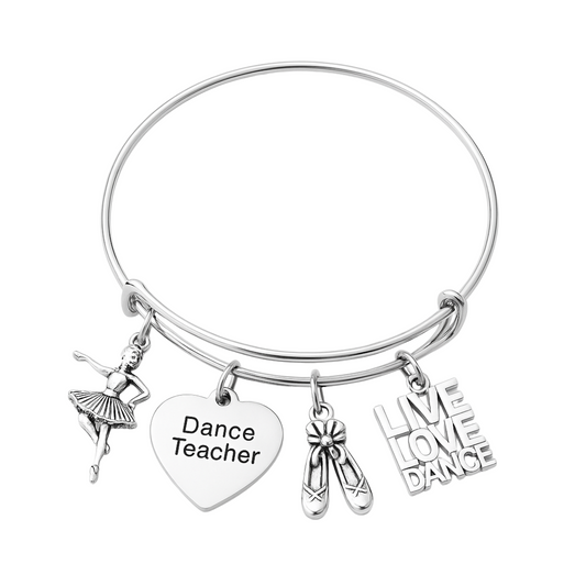 Dance Teacher Bangle Bracelet