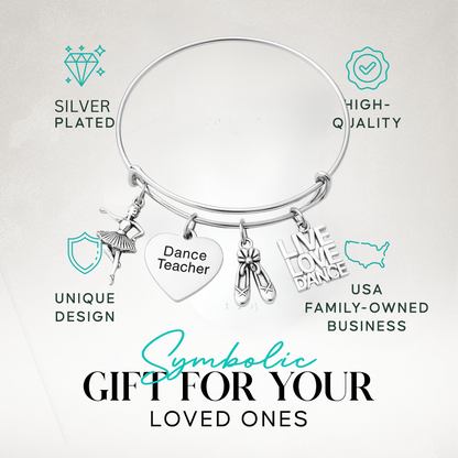 Dance Teacher Bangle Bracelet