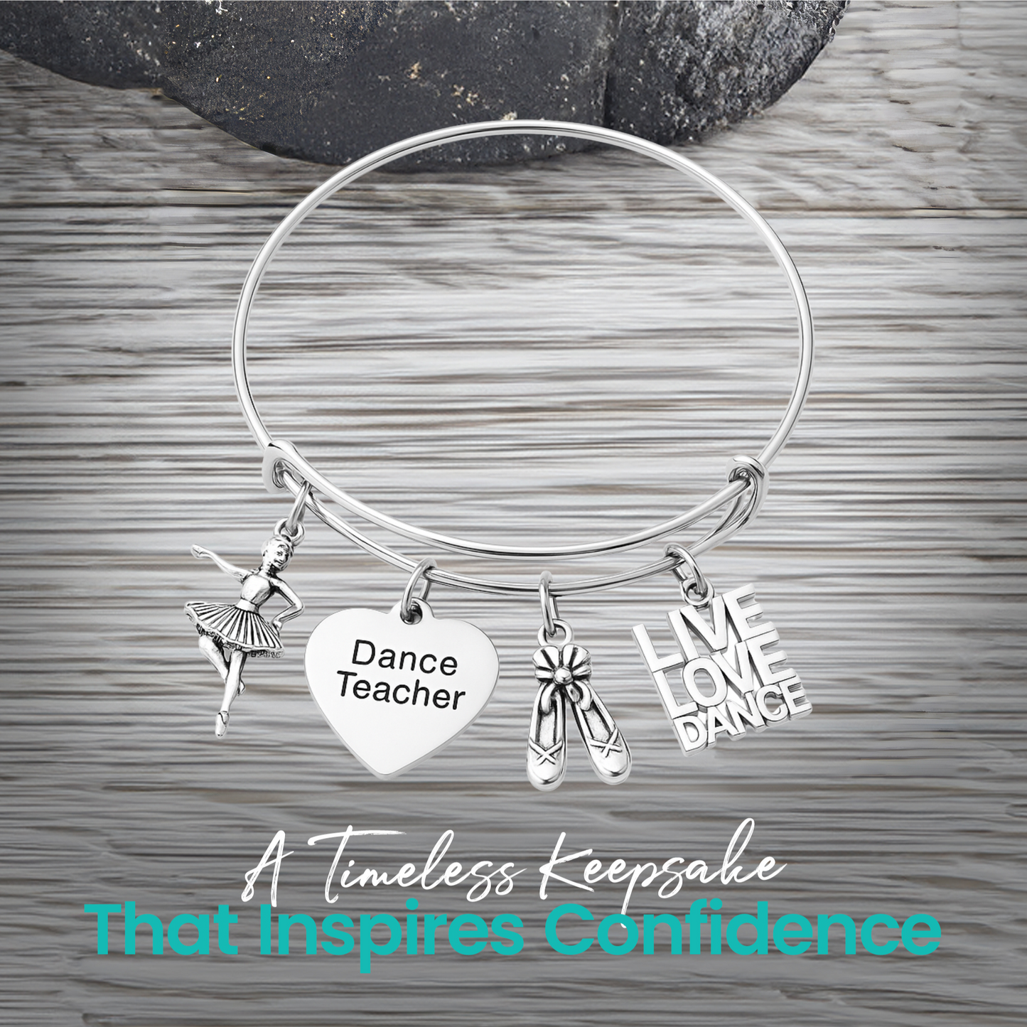 Dance Teacher Bangle Bracelet