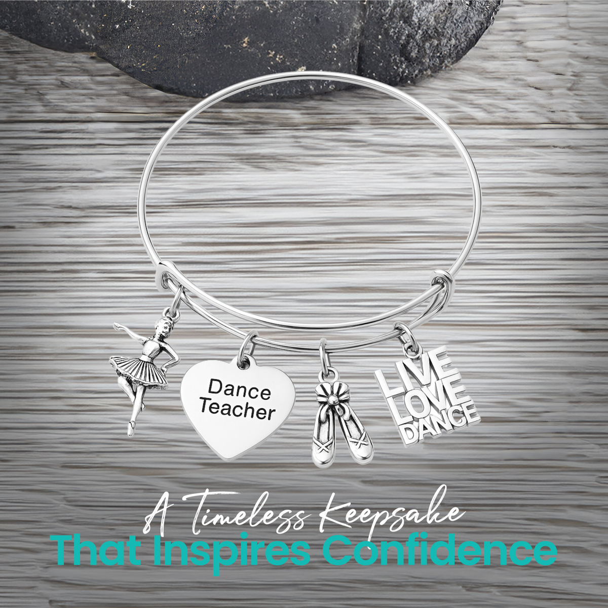 Dance Teacher Bangle Bracelet