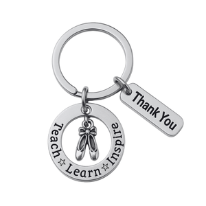 Dance Teacher Keychain - Teach, Learn, Inspire