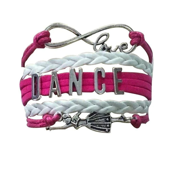 Girls Dance Infinity Bracelet- 3 Sizes